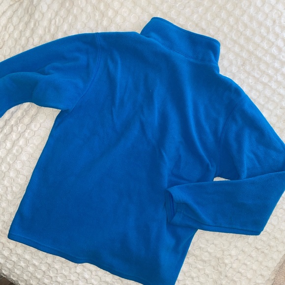 The North Face Vintage Blue Quarter Zip Pullover - Picture 4 of 4